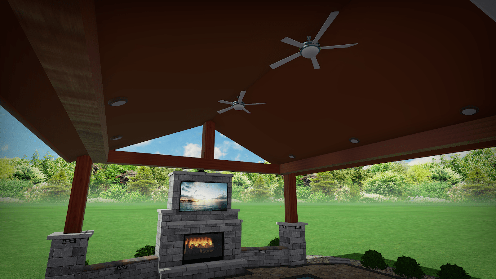Bender residence 3D design render