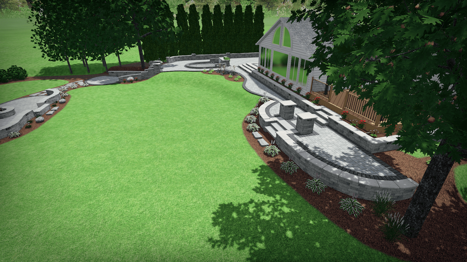 Szydlo residence 3D design render