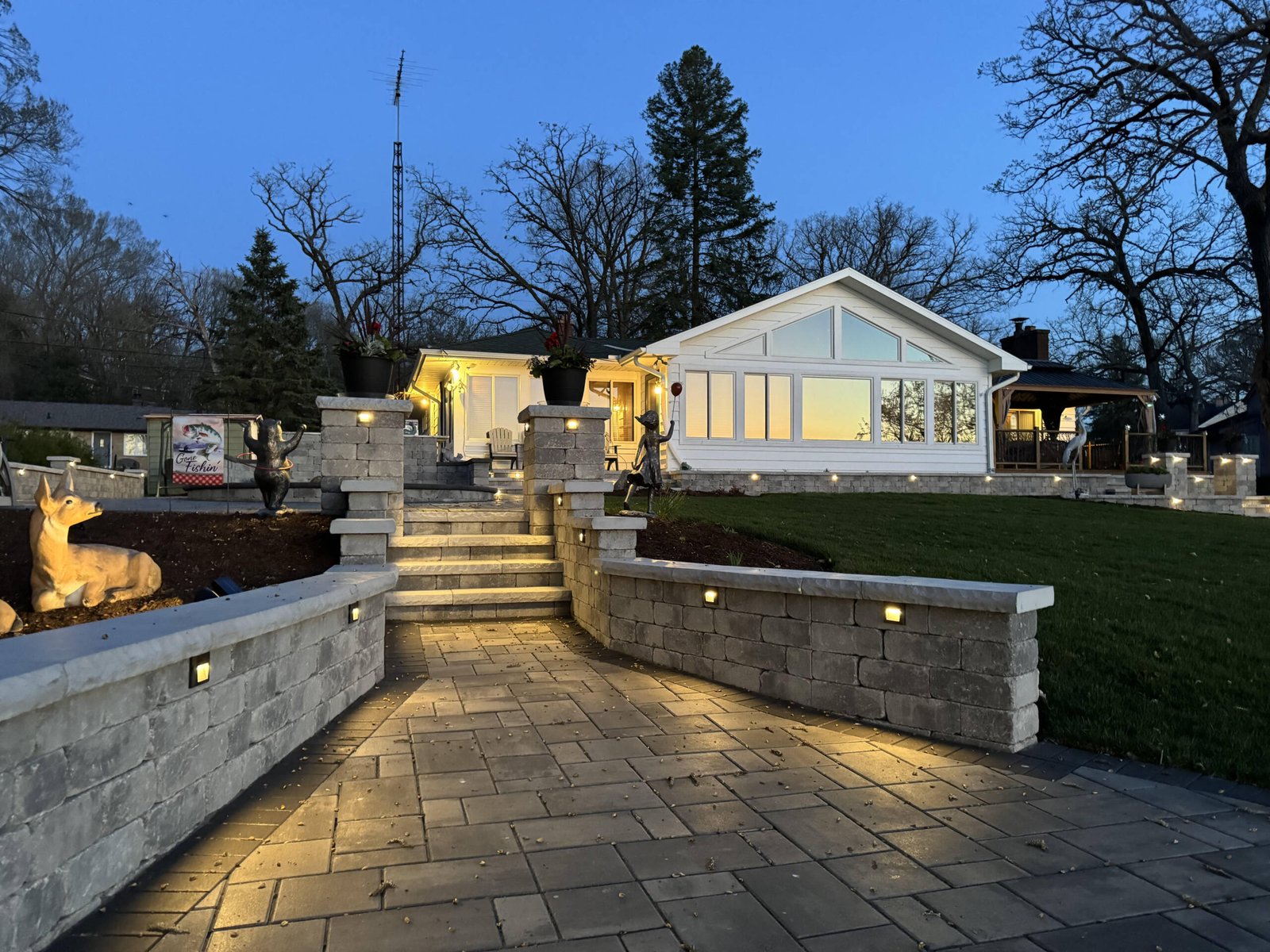 Szydlo residence after transformation