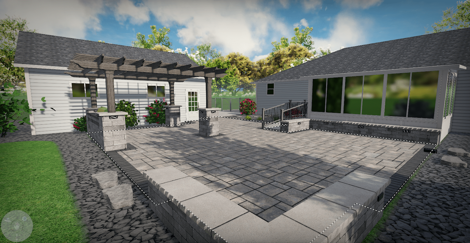 Jenski residence 3D design render